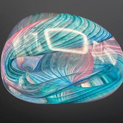 Hand-Blown Art Glass Paperweights