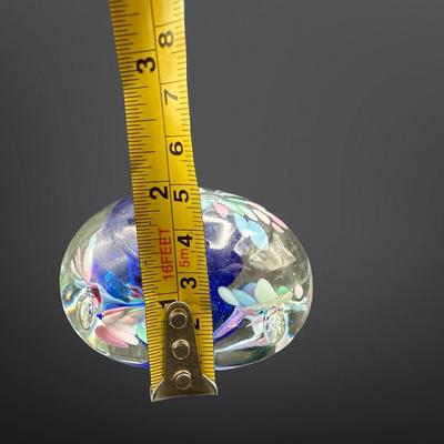 Hand-Blown Art Glass Paperweights