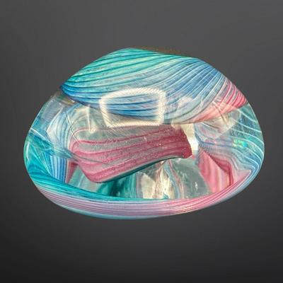 Hand-Blown Art Glass Paperweights