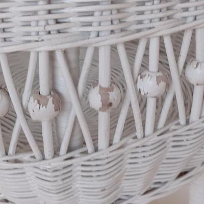 Wicker Plant Stand- Approx 28 1/2" Tall