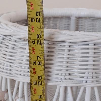 Wicker Plant Stand- Approx 28 1/2" Tall