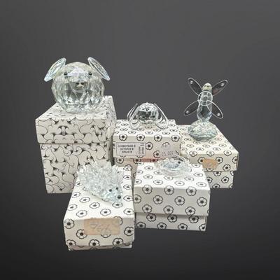 Czech Crystal Figurines