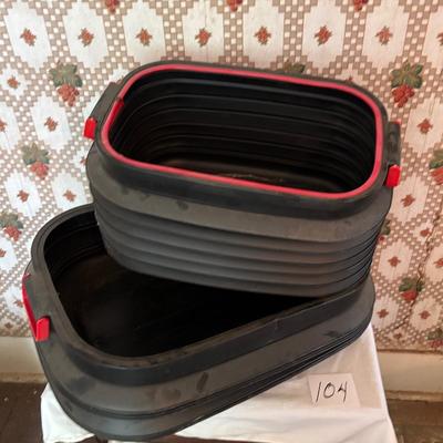 Collapsible Bucket Bins