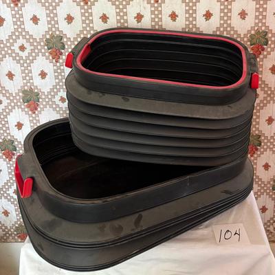 Collapsible Bucket Bins