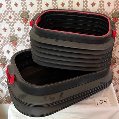 Collapsible Bucket Bins