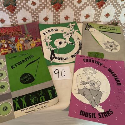 Vintage Souvenir Programs