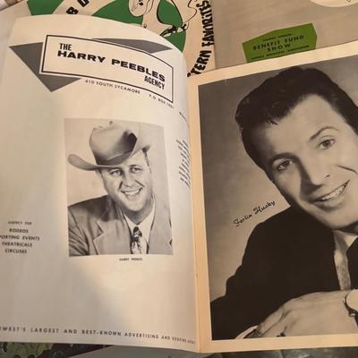 Vintage Souvenir Programs