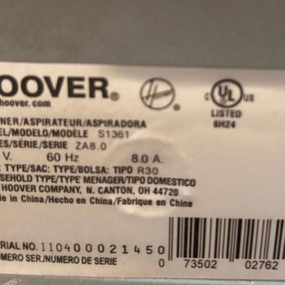 Hoover Vacuum