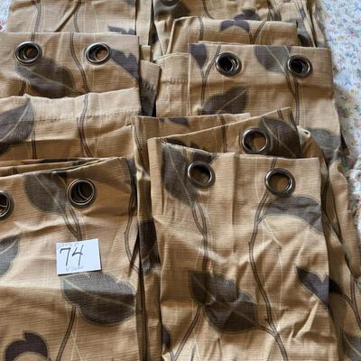 4 Pair of Curtains