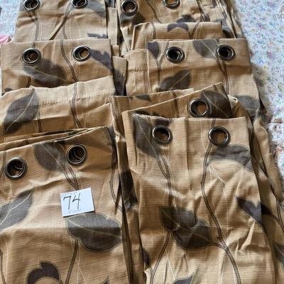 4 Pair of Curtains