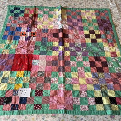 Small Handmade Quilt