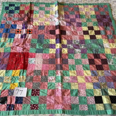 Small Handmade Quilt