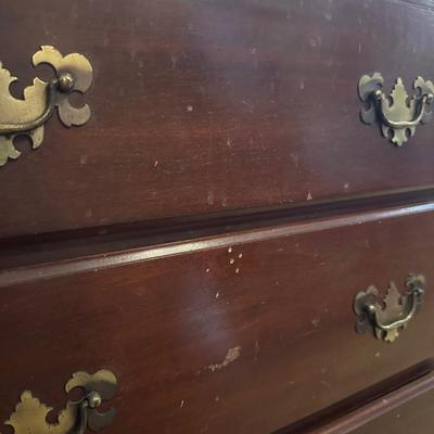 Solid Mahogany Chest of Drawers