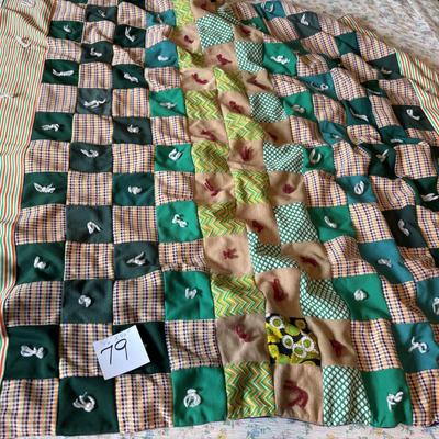 Vintage Handmade Quilt