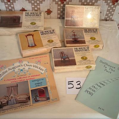 Miniature Doll House Furniture and More