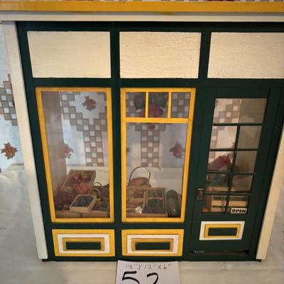 Handmade Miniature Produce Store