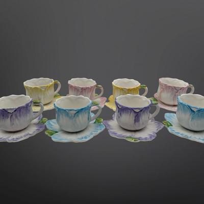 Vintage Spring BOMBAY Co. Floral Tea Set -.1992