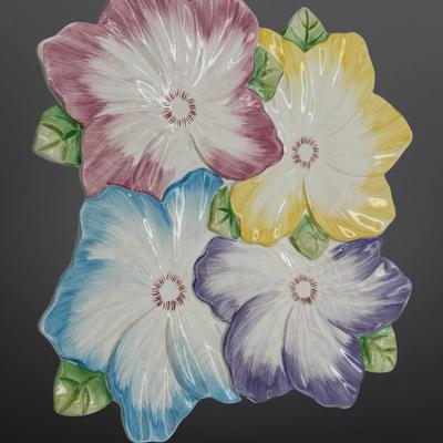 Vintage Spring BOMBAY Co. Floral Tea Set -.1992