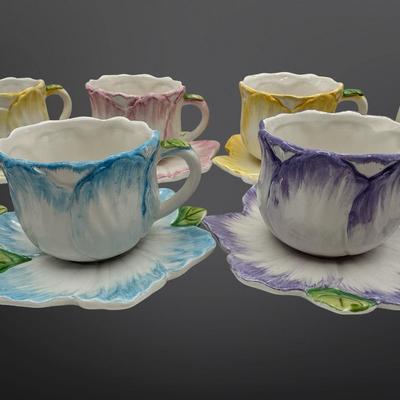 Vintage Spring BOMBAY Co. Floral Tea Set -.1992