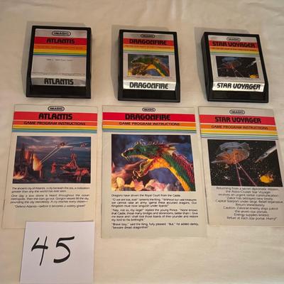 Vintage Atari Games