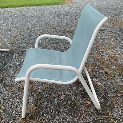 G343 Outdoor Glass Table With Four Chairs