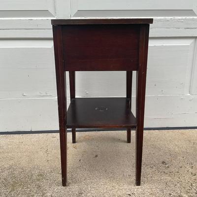 G348 Bedside Table Federal Style Tier Shelf