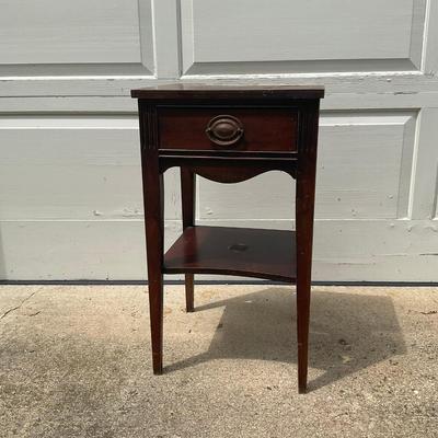 G348 Bedside Table Federal Style Tier Shelf