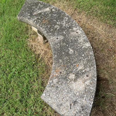 G350 Large Concrete Bench