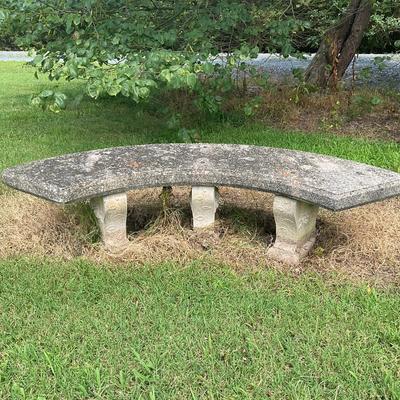 G350 Large Concrete Bench