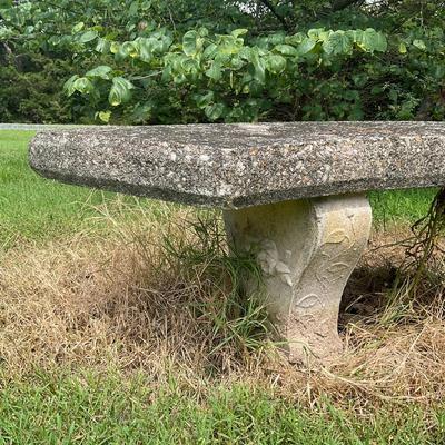G350 Large Concrete Bench