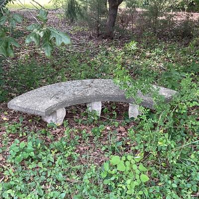 G351 Large Concrete Bench