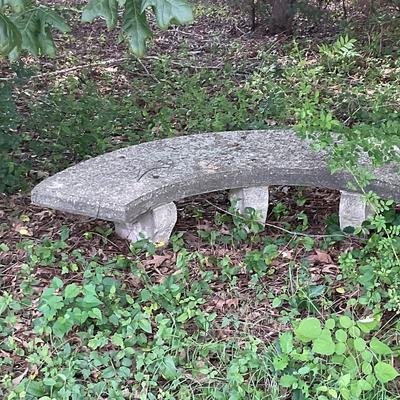 G351 Large Concrete Bench