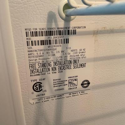 G355 Kenmore Refidgerator