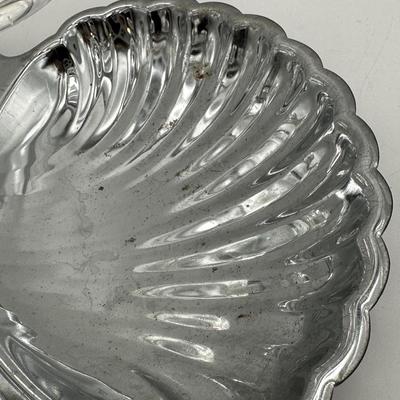Vintage Gourmet Susan Lazy Susan Condiment Server with Glass Inserts and Recipe Booklet