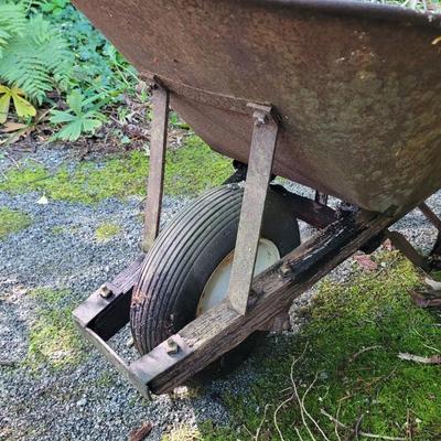 Decorative Wheel Barrow Planter (SY-EL)