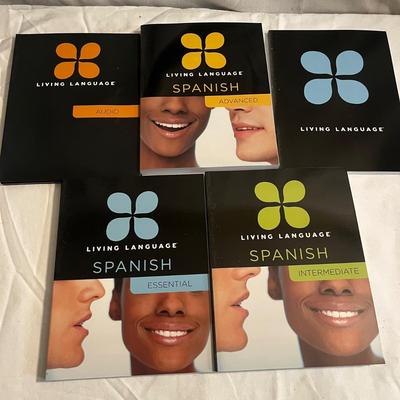 Living Language Spanish Platinum Edition & More Spanish Learning Books (D-MG)