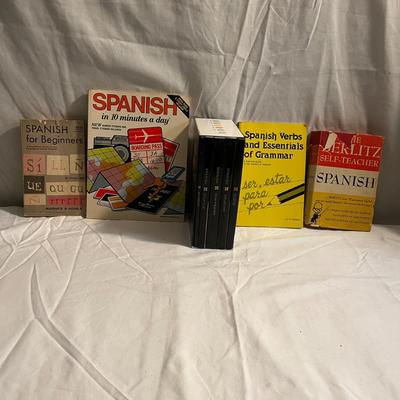 Living Language Spanish Platinum Edition & More Spanish Learning Books (D-MG)