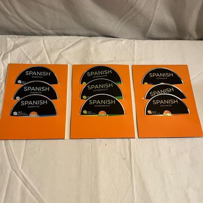 Living Language Spanish Platinum Edition & More Spanish Learning Books (D-MG)