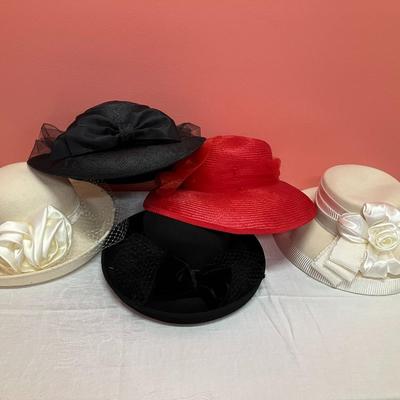 Sale Photo Thumbnail #1: 5 beautiful women's hats. Great condition, no damage