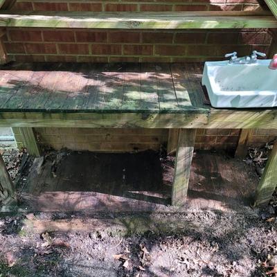 Potting Table and Fairy House (SY-EL)