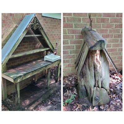 Potting Table and Fairy House (SY-EL)