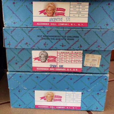 LOT 249F: Vintage Madame Alexander Dolls for Crafting or Repair