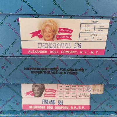 LOT 249F: Vintage Madame Alexander Dolls for Crafting or Repair