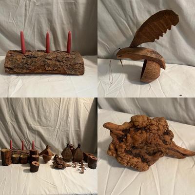 Wooden Art & Candleholders (D-MG)