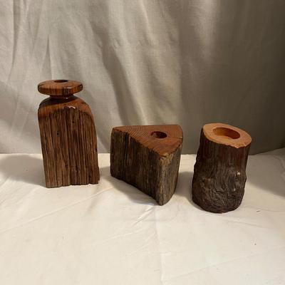 Wooden Art & Candleholders (D-MG)