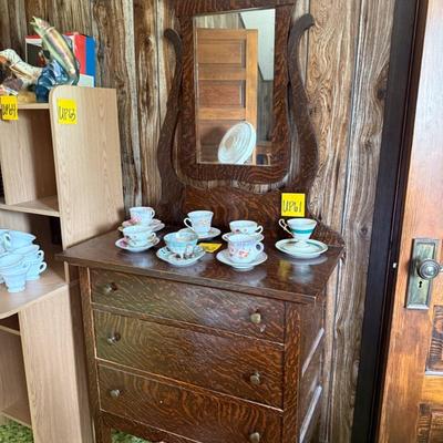 Sale Photo Thumbnail #184: See photos for details. Some loose knobs, could use a cleaning
71" tall, 32" wide, 17.5" deep