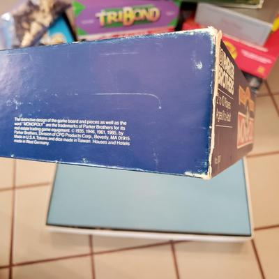 LOT 301D: Game Night! Charade, Trivial Pursuit, Deluxe Anniversary Monopoly, and More