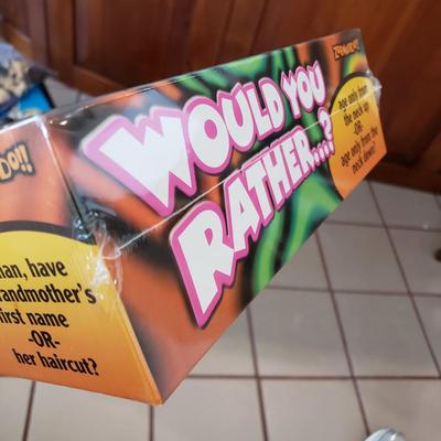 LOT 301D: Game Night! Charade, Trivial Pursuit, Deluxe Anniversary Monopoly, and More