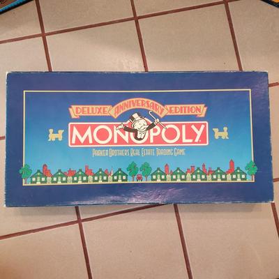LOT 301D: Game Night! Charade, Trivial Pursuit, Deluxe Anniversary Monopoly, and More