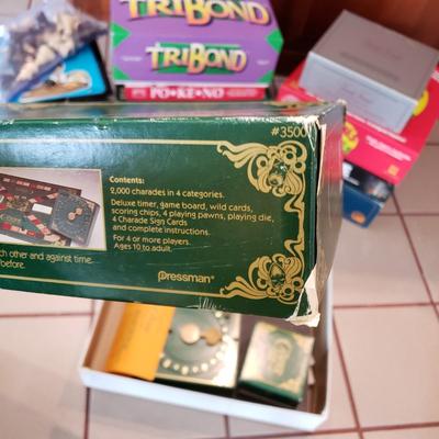 LOT 301D: Game Night! Charade, Trivial Pursuit, Deluxe Anniversary Monopoly, and More